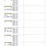 Yearly Appointment Book (daily aspects)