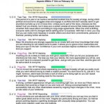 Monthly Details for 1 month (15+ pages)